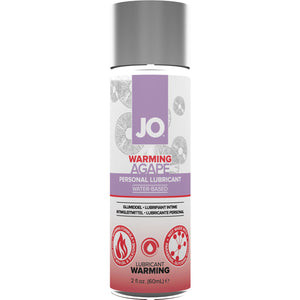 JO Agapé Warming Water Based Personal Lubricant 2 fl oz