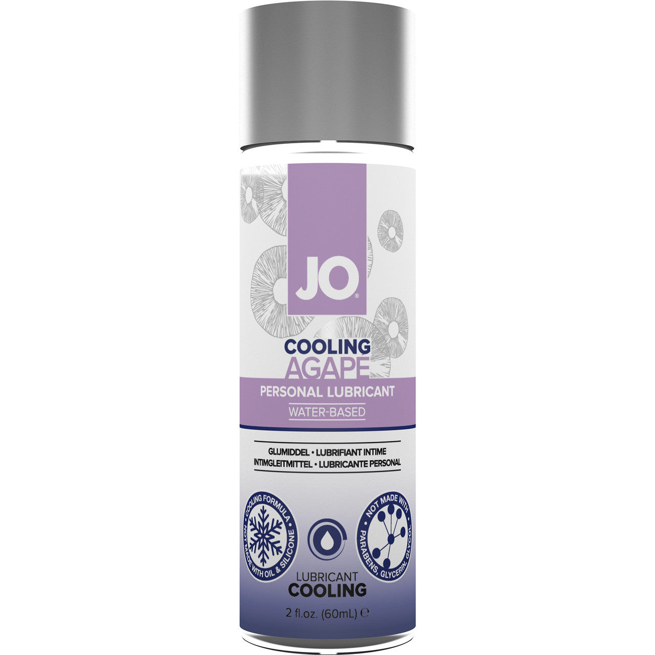 JO Agapé Cooling Water Based Personal Lubricant 2 fl oz