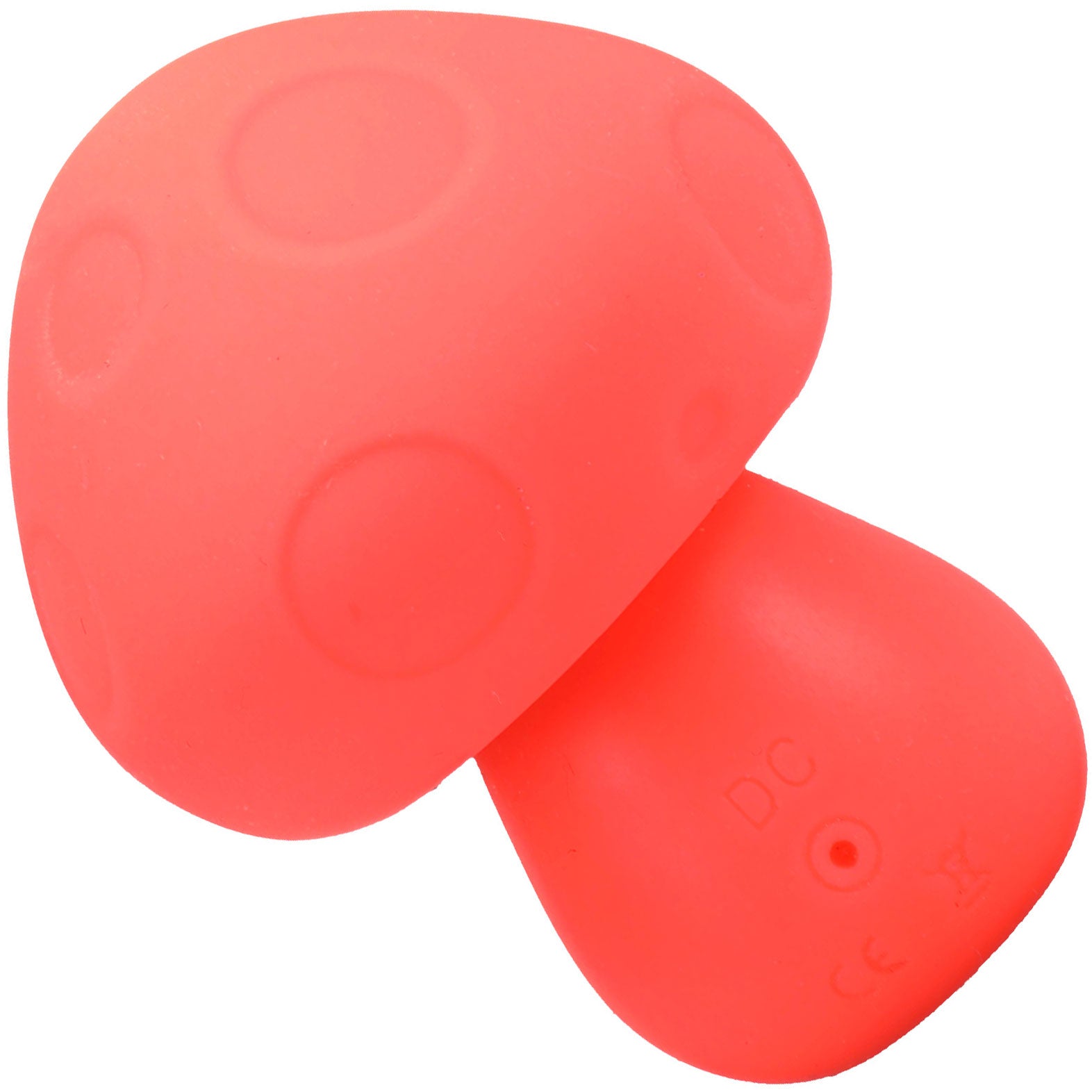 Mochi Mushroom Vibe 10 Function Silicone Rechargeable Vibrator - Orange