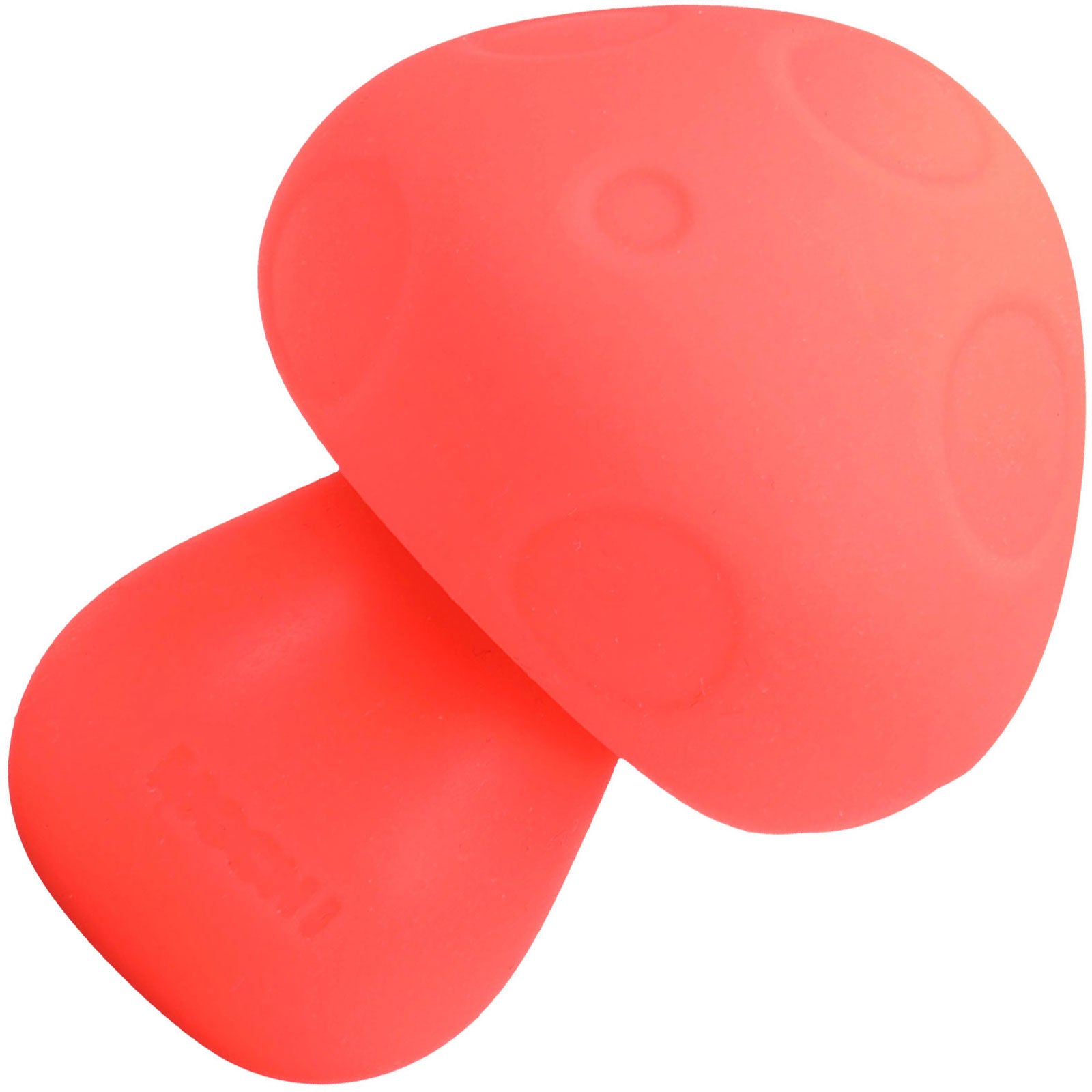Mochi Mushroom Vibe 10 Function Silicone Rechargeable Vibrator - Orange