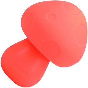 Mochi Mushroom Vibe 10 Function Silicone Rechargeable Vibrator - Orange
