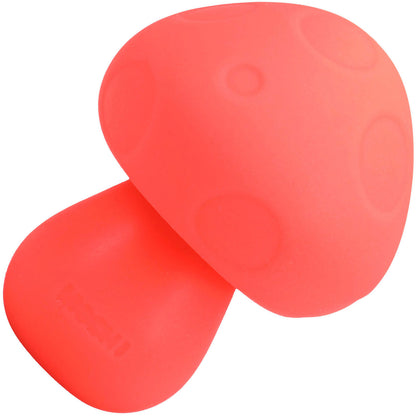 Mochi Mushroom Vibe 10 Function Silicone Rechargeable Vibrator - Orange