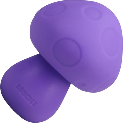 Mochi Mushroom Vibe 10 Function Silicone Rechargeable Vibrator - Purple
