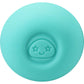 Mochi Mushroom Vibe 10 Function Silicone Rechargeable Vibrator - Teal