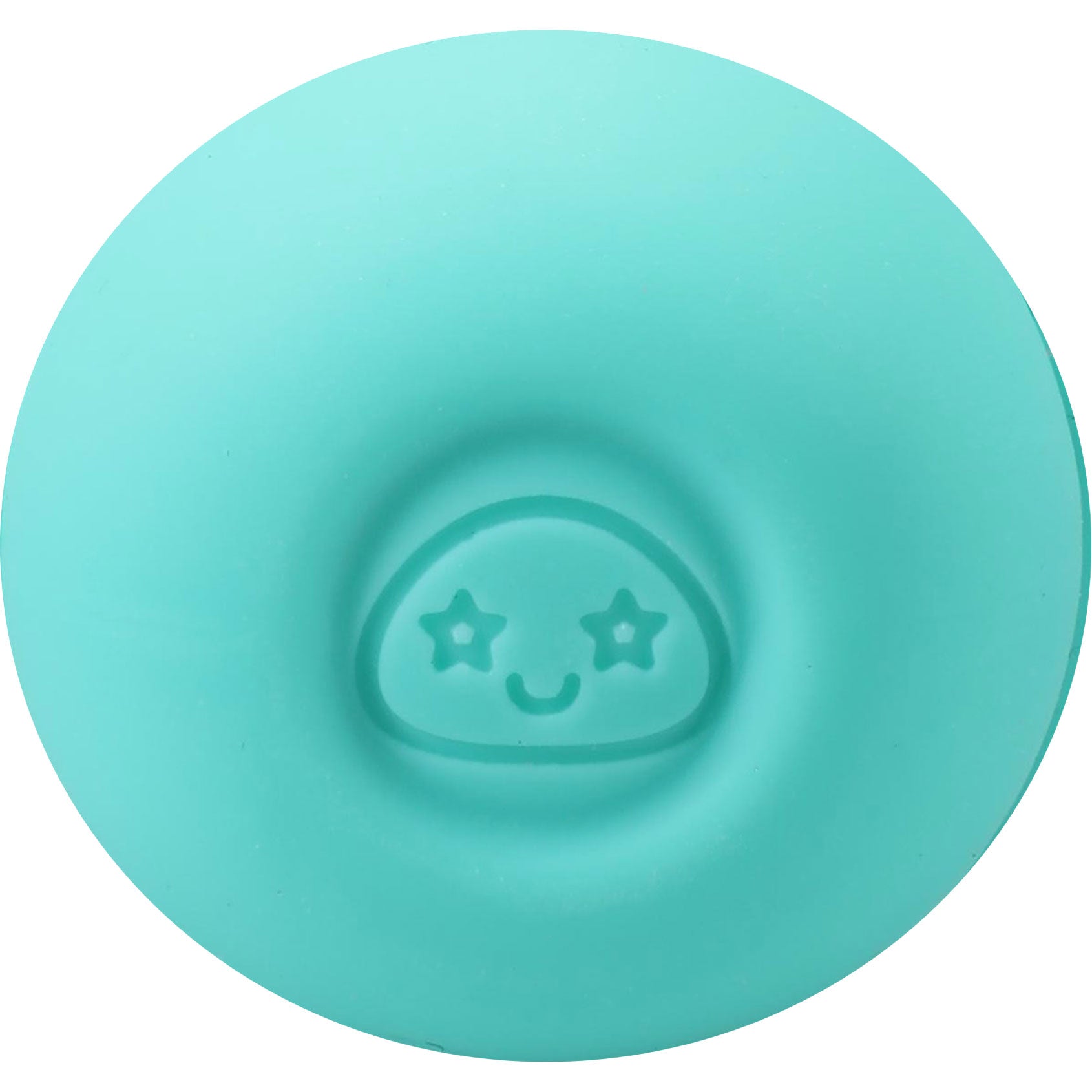Mochi Mushroom Vibe 10 Function Silicone Rechargeable Vibrator - Teal