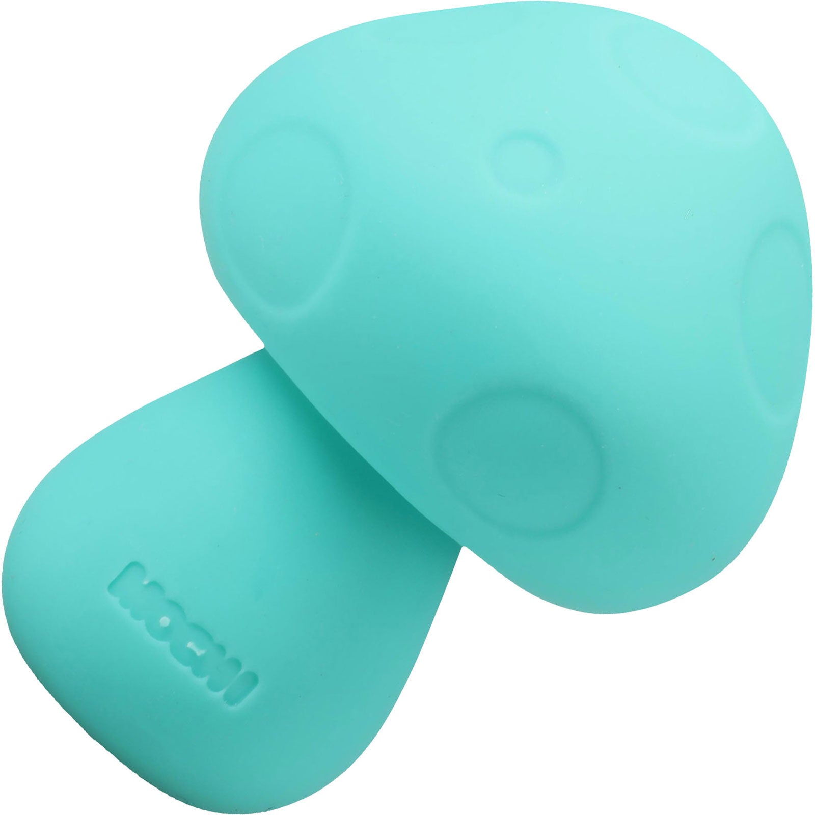 Mochi Mushroom Vibe 10 Function Silicone Rechargeable Vibrator - Teal