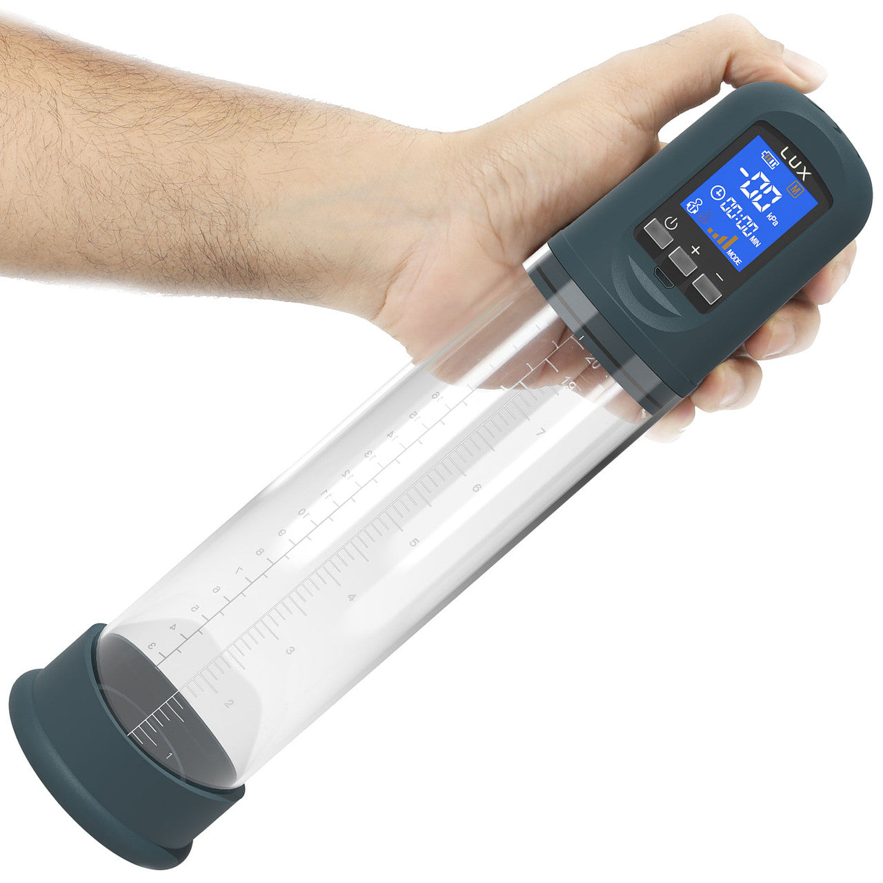 Lux Active Volume LCD Rechargeable Automatic Penis Pump