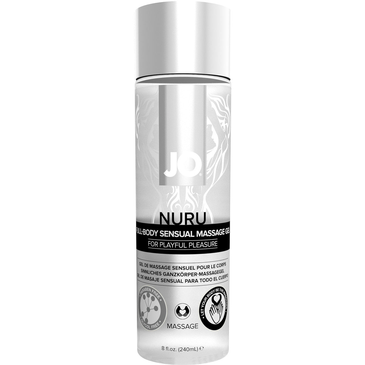 JO NURU Sensual Massage Gel 8 fl oz