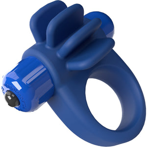 4B Skooch Vibrating Silicone Cock Ring By Screaming O - Blueberry