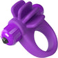 4B Skooch Vibrating Silicone Cock Ring By Screaming O - Grape