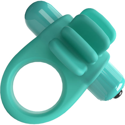 4B Skooch Vibrating Silicone Cock Ring By Screaming O - Kiwi