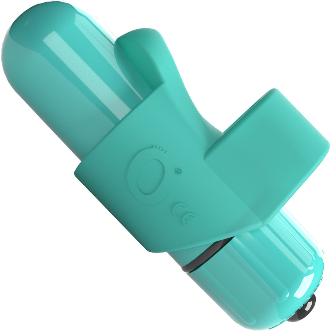 4T FingO Slim Silicone Fingertip Bullet Vibrator By Screaming O - Kiwi 4T FingO Slim Silicone Fingertip Bullet Vibrator By Screaming O - Kiwi