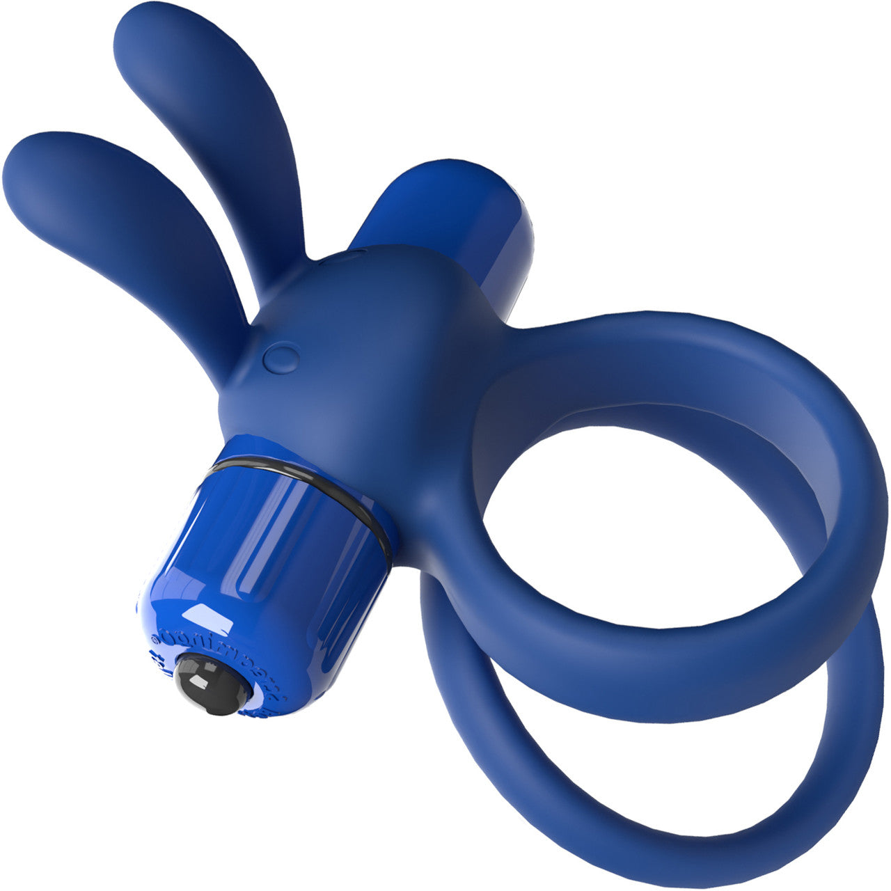 4T Ohare XL Vibrating Silicone Cock Ring By Screaming O - Blueberry