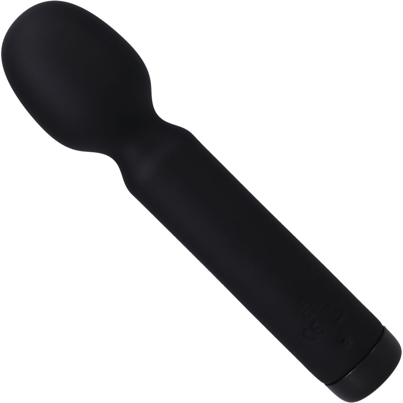 In A Bag Silicone Rechargeable Wand Massager By Doc Johnson - Black