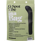 In A Bag Silicone Rechargeable G-Spot Vibrator By Doc Johnson - Black