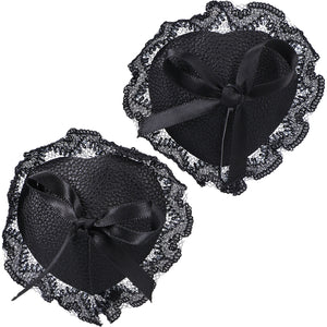 In A Bag Black Lace Nipple Pasties By Doc Johnson