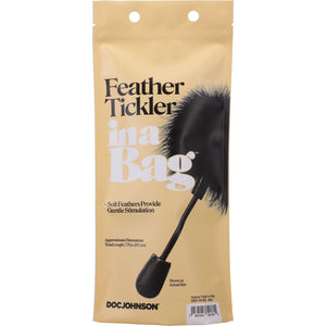 In A Bag Black Feather Tickler By Doc Johnson