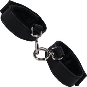 In A Bag Vegan Leather Handcuffs By Doc Johnson