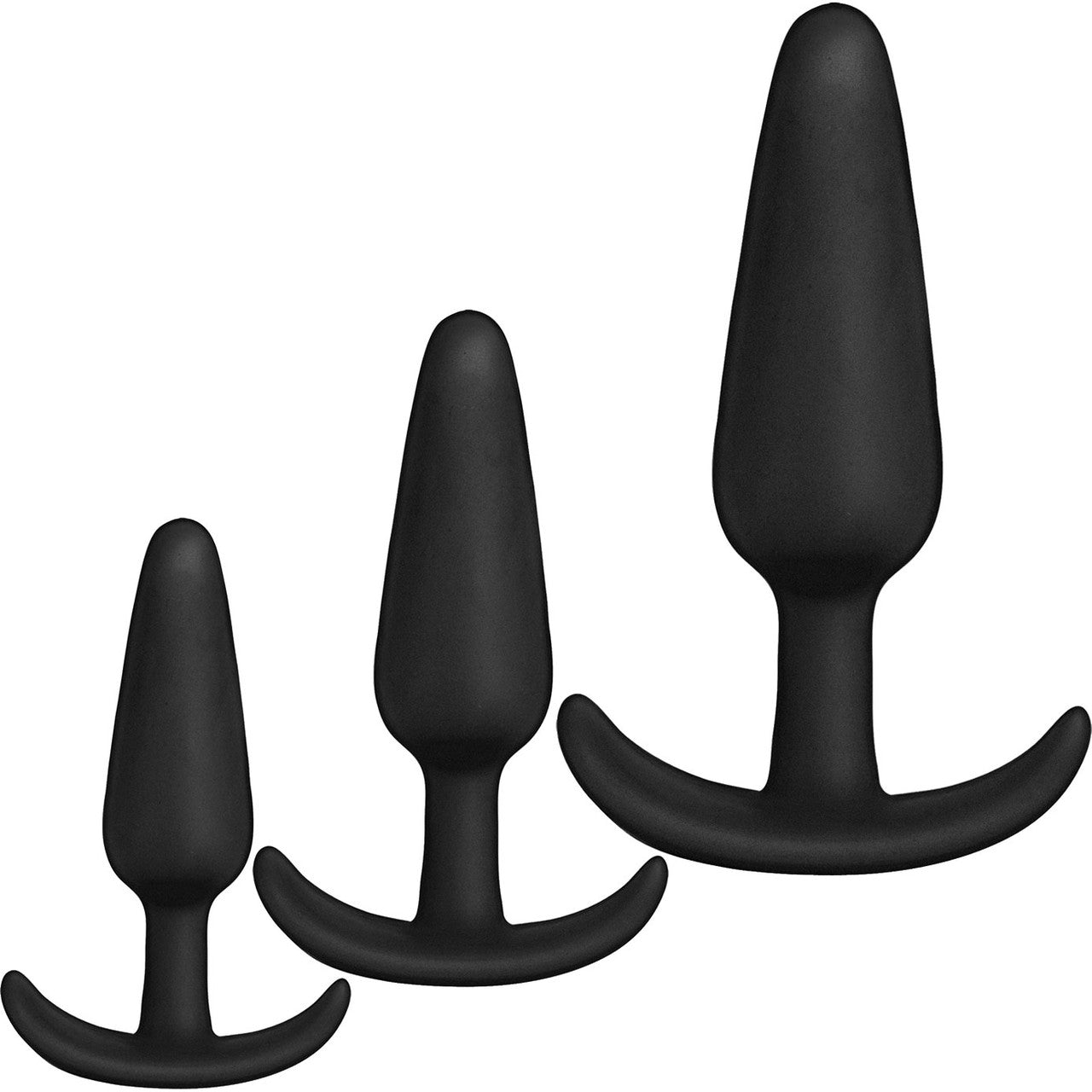 In A Bag Silicone Anal Trainer 3 Piece Set By Doc Johnson