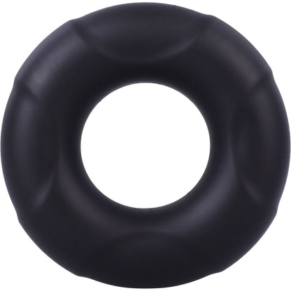 In A Bag Black Silicone C-Ring By Doc Johnson