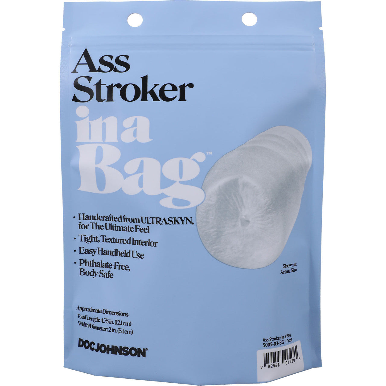 In A Bag Ultraskyn Ass Penis Stroker By Doc Johnson