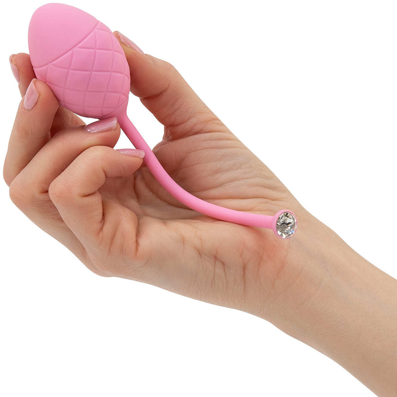 Pillow Talk Frisky Silicone Kegel Balls - Pink