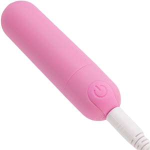 PowerBullet Essential Rechargeable Vibrating Bullet - Pink