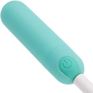 PowerBullet Essential Rechargeable Vibrating Bullet - Teal