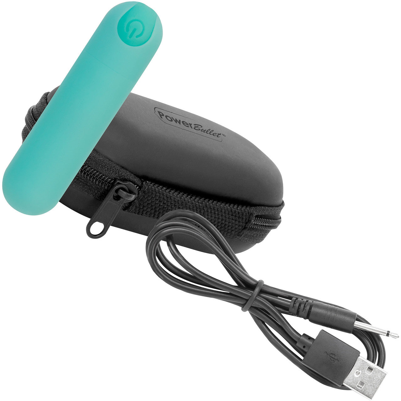 PowerBullet Essential Rechargeable Vibrating Bullet - Teal PowerBullet Essential Rechargeable Vibrating Bullet - Teal