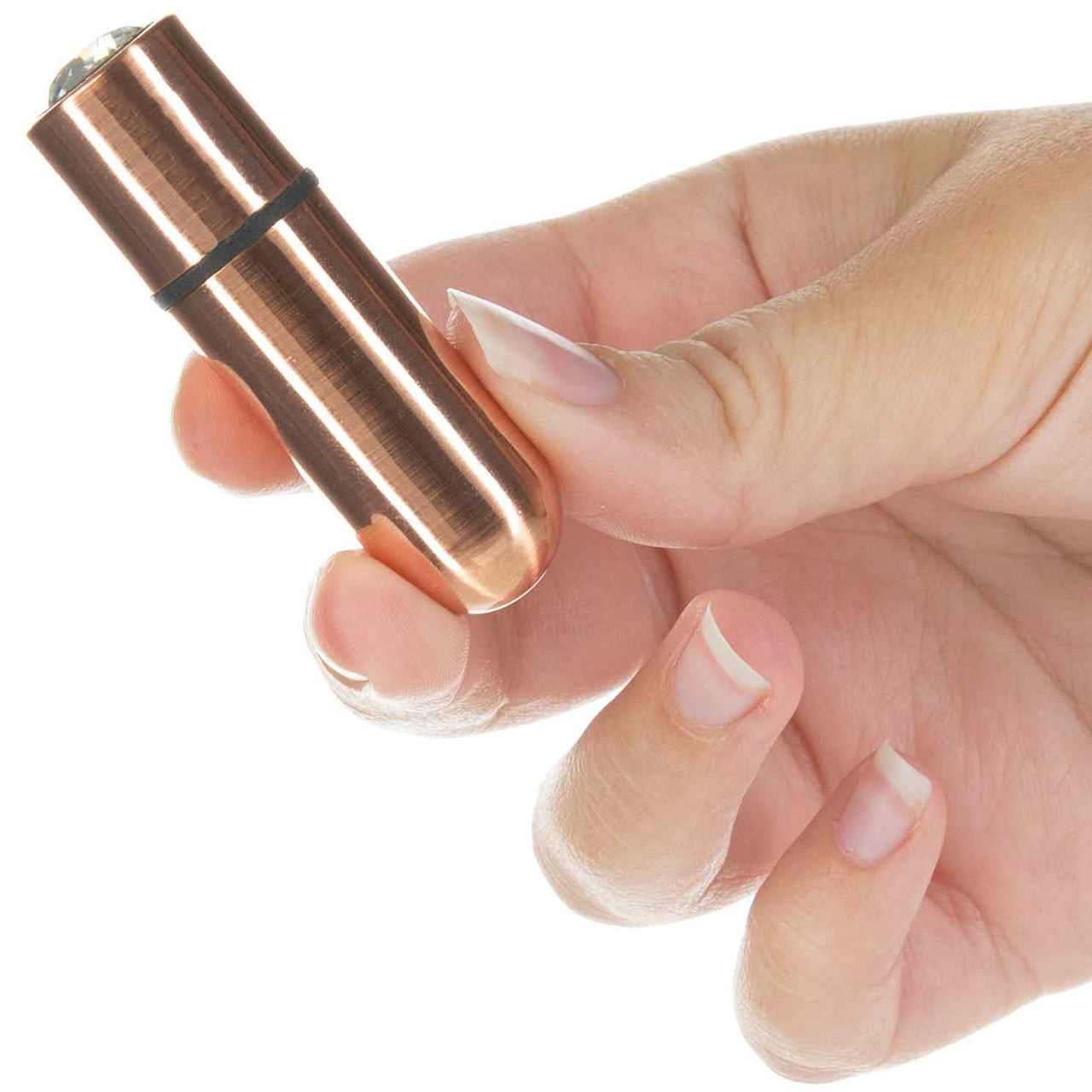 Rechargeable Mini Bullet Vibrator - Rose Gold Rechargeable Mini Bullet Vibrator - Rose Gold