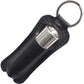 PowerBullet First Class Rechargeable Mini Bullet Vibrator With Crystal Button & Key Chain Pouch - Silver