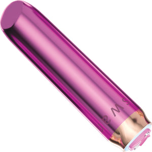 Swan Maximum Rechargeable Waterproof Bullet Vibrator With Silicone Comfy Cuff – Pink