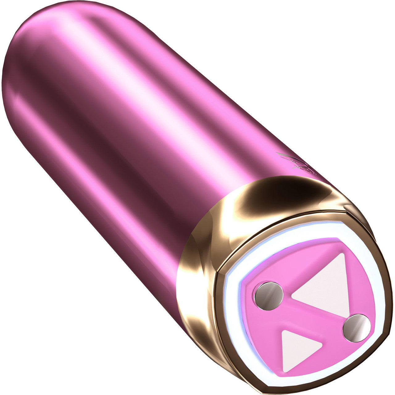 Swan Maximum Rechargeable Waterproof Bullet Vibrator With Silicone Comfy Cuff – Pink