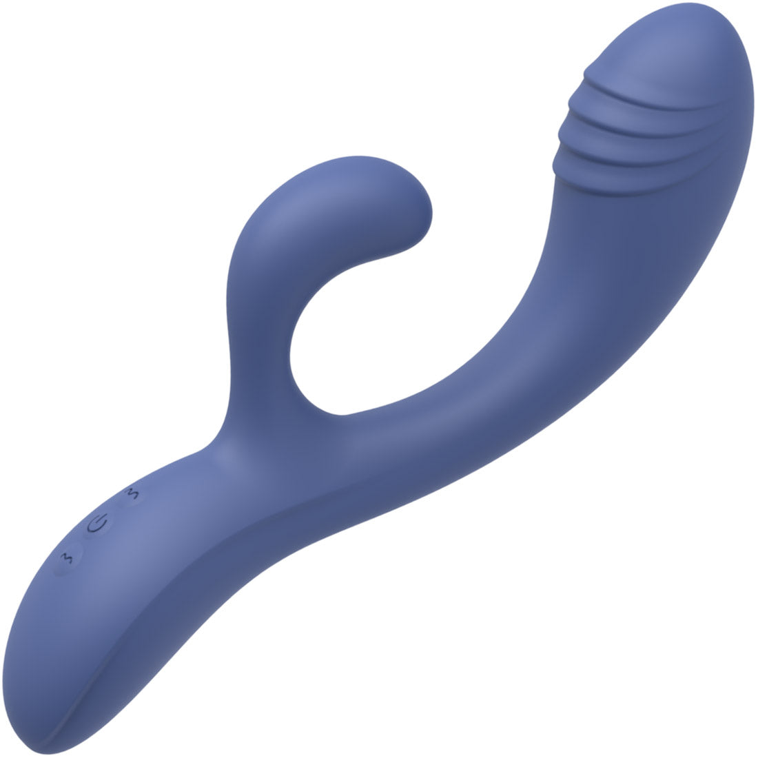 The Wonderland Rabbit Silicone Dual Stimulation Rumbly Vibrator