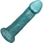 Carter Pack And Play Silicone Dildo by New York Toy Collective - Teal