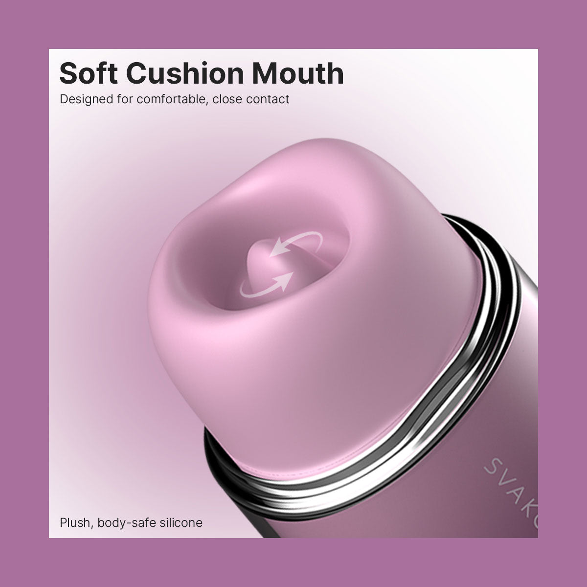KLITTY Triple-Action Tongue Licking & Suction Vibrator By SVAKOM