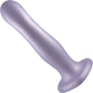 Strap-on-Me Hybrid Collection P&G Silicone Suction Cup Dildo - S Metallic Lilac