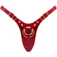 Strap-on-Me Fabulous Faux Leather Harness - Red