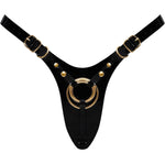 Strap-on-Me Fabulous Faux Leather Harness - Black