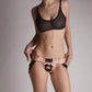 Strap-on-Me Curious Leatherette Strap-On Harness - Holographic Rose Gold
