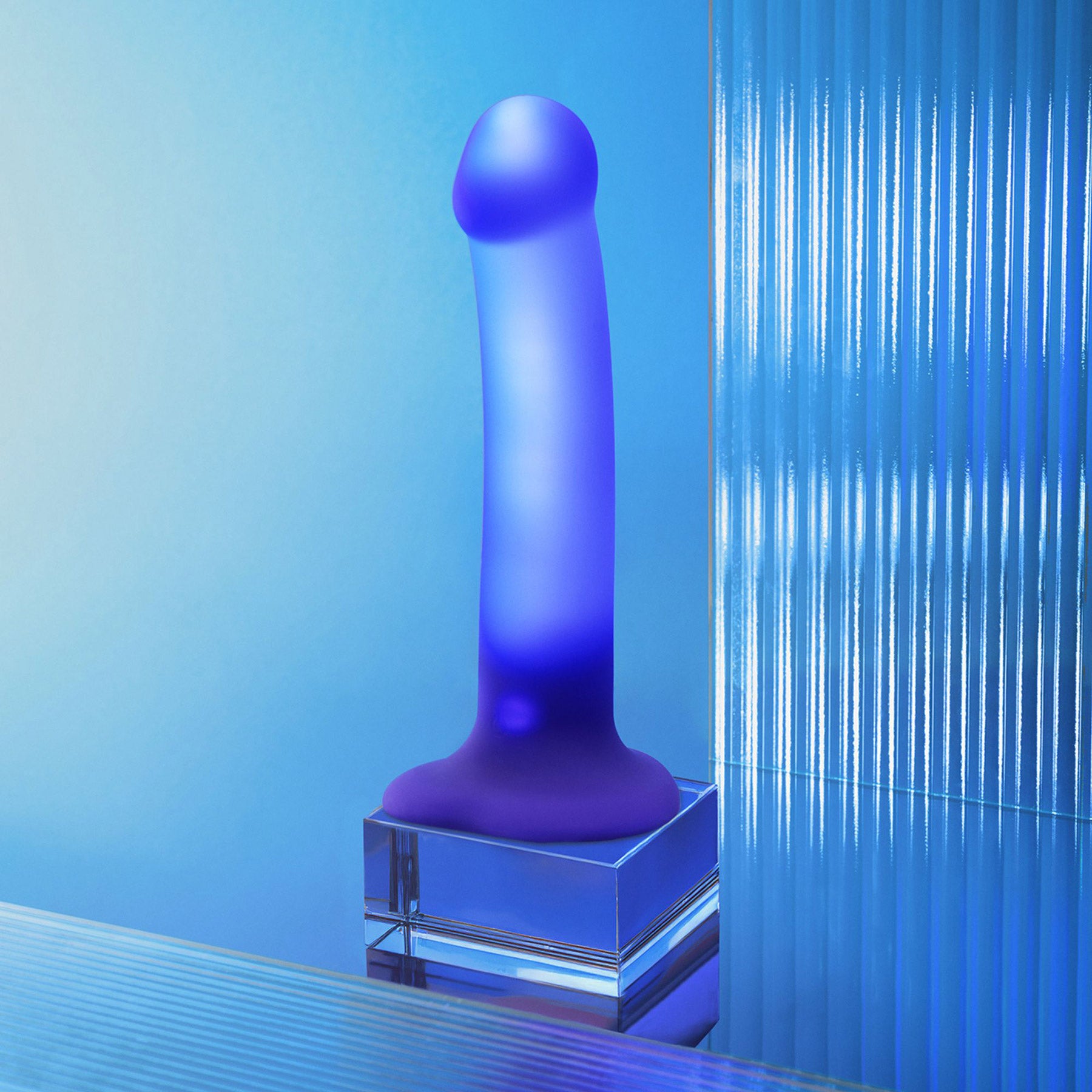Strap-on-Me Glow-LED Silicone Waterproof Glow-in-the Dark Dildo