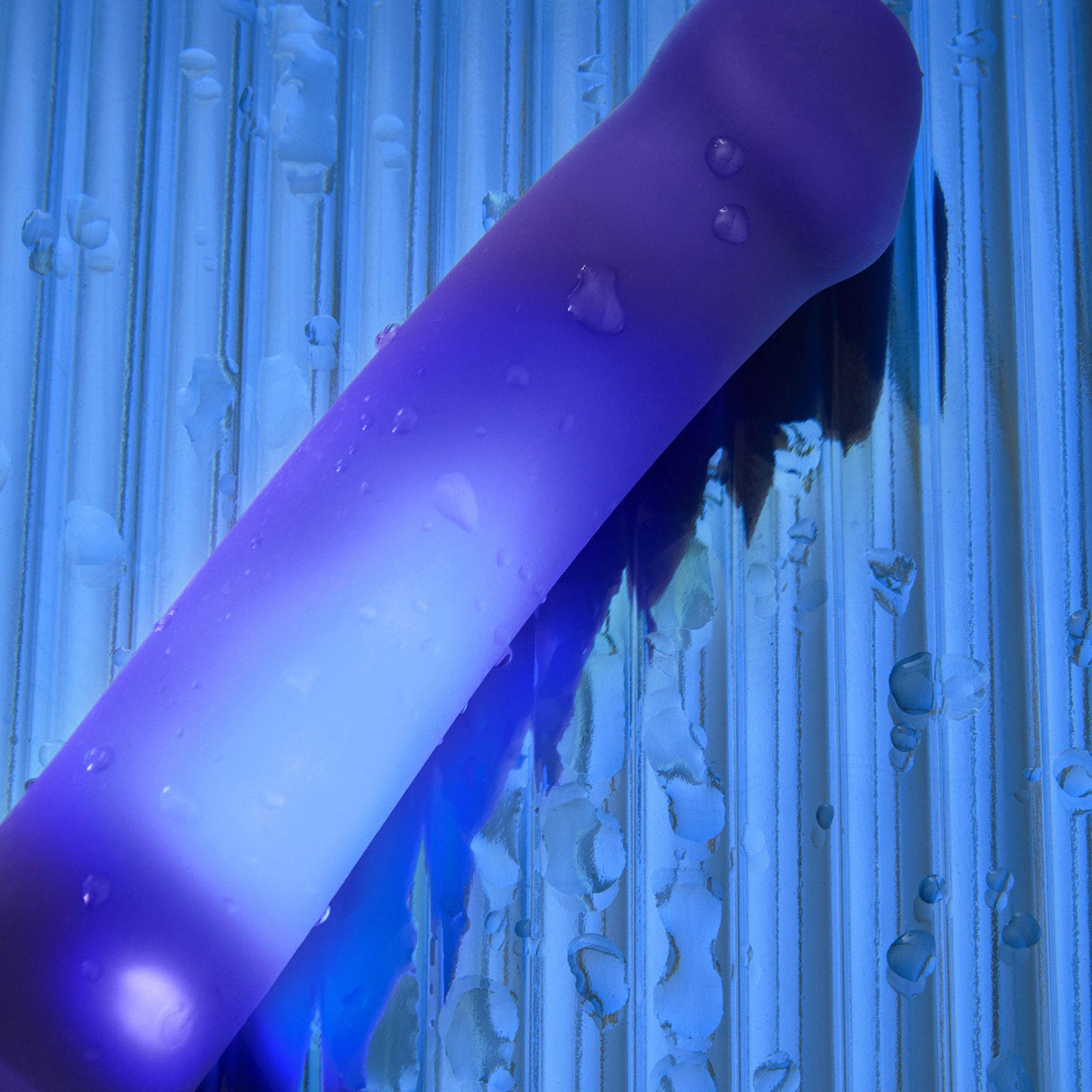 Strap-on-Me Glow-LED Silicone Waterproof Glow-in-the Dark Dildo