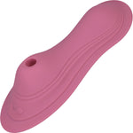 iRide Pleasure Seat Suck Vibrating Grinder Pad With Suction & Remote By Doc Johnson - Dusty Pink