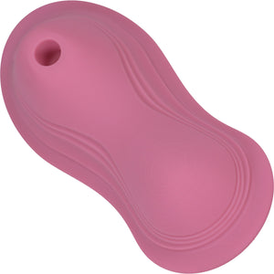 iRide Pleasure Seat Suck Vibrating Grinder Pad With Suction & Remote By Doc Johnson - Dusty Pink