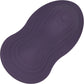 iRide Pleasure Seat Throb Pulsating Vibrating Grinder Pad With Remote By Doc Johnson - Dusty Purple