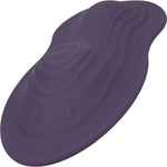 iRide Pleasure Seat Throb Pulsating Vibrating Grinder Pad With Remote By Doc Johnson - Dusty Purple