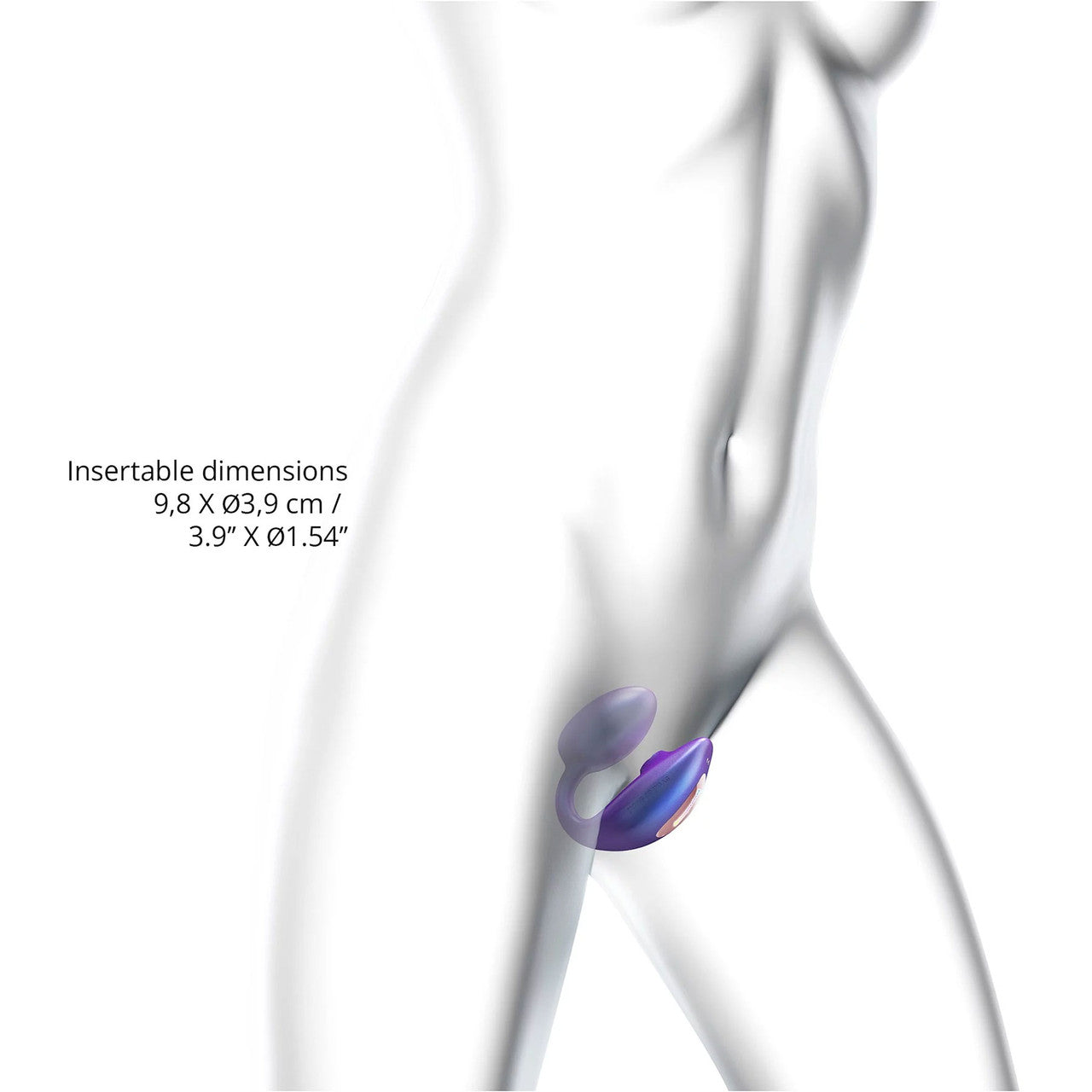 Wonderlover Air Pulse Clitoral Stimulator & Vibrating G-Spot Egg By Love To Love - Iridescent Night