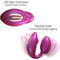 Wonderlover Air Pulse Clitoral Stimulator & Vibrating G-Spot Egg By Love To Love - Iridescent Berry