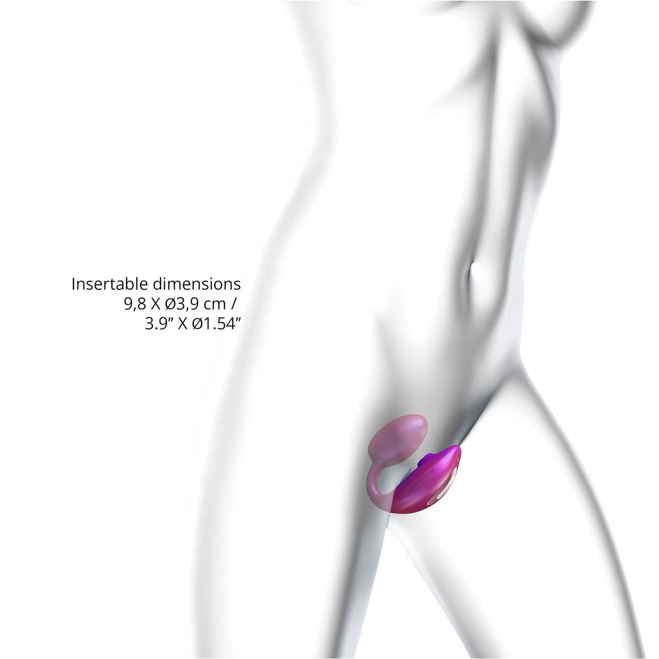 Wonderlover Air Pulse Clitoral Stimulator & Vibrating G-Spot Egg By Love To Love - Iridescent Berry