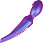 Pleaser Rechargeable Silicone Clitoral Flapping Stimulator With Remote By Love To Love - Iridescent Night